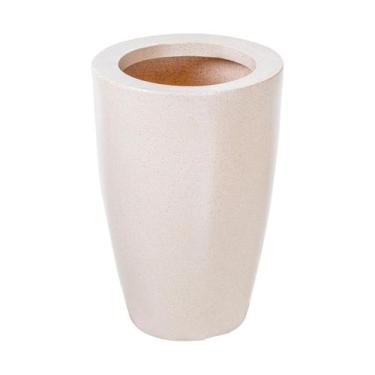 Imagem de Vaso Polietileno Cone Liso Redondo para Plantas e Jardins Decorativo -