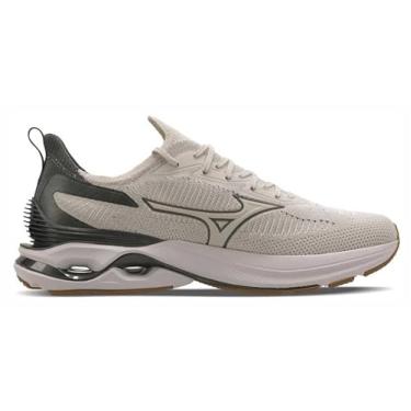 Imagem de Tênis Masculino Mizuno Wave Mirai 7 Off White 40