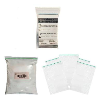 Imagem de Kit Zip Lock + Cal Virgem + Manta Aluminizada - Dispropil