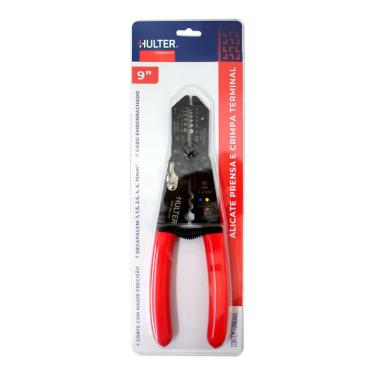Imagem de Alicate Prensa e Crimpa Hulter Terminal 9 HT5AD1F