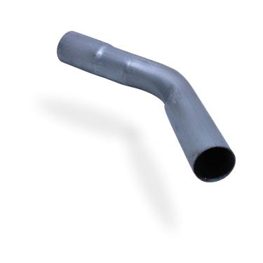 Imagem de Curva Tubo Aço Galvanizado Adaptação Gerador 40 cm 30 Graus