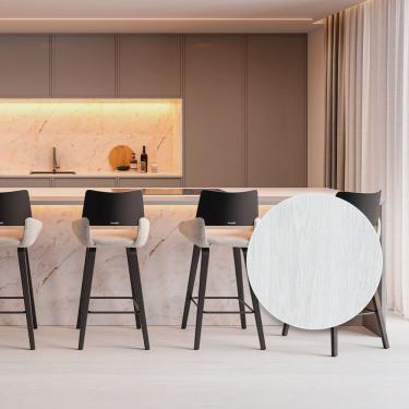 Imagem de Piso Vinílico Colado 18cm x 2mm x 1,22m Pix Revestimentos - caixa com 4,34m2 - Cinza