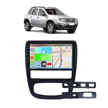 Imagem de Kit Multimidia Duster 2011 / 2014 9 Pol Carplay AndroidAuto USB BT FM - Roadstar 908BR