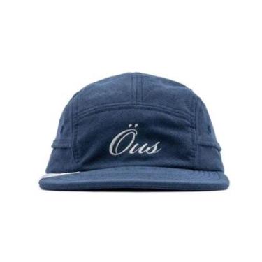 Imagem de Boné Ous 5 Panel Phibo Script Logo Azul Marinho-Masculino