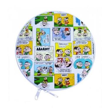 Imagem de Porta cd/dvd de metal para 24 cds quadrinhos- turma da mônica - mileno