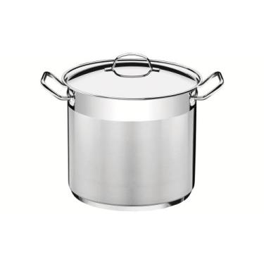 Imagem de Caldeirão Tramontina Professional em Aço Inox Fundo Triplo com Tampa e