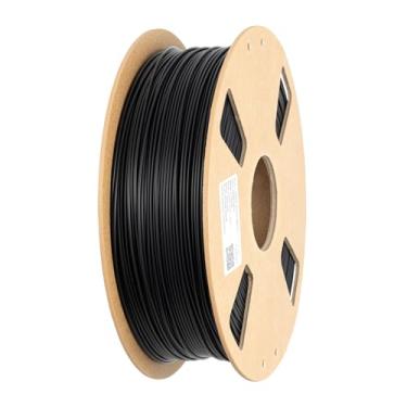 Imagem de Filamento PLA Plus preto PLA 1,75 mm para impressora 3D PLA Pro PLA + materiais de impressão 3D de 1 kg. Cor preta HZST3D