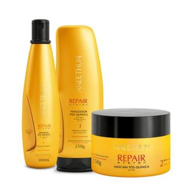 Imagem de Kit Pos Quimica Aneethun Repair System 3 produtos