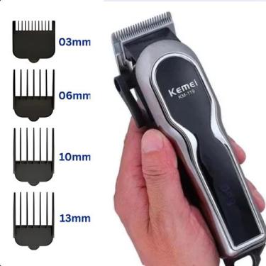 Imagem de Cortador Kemei Km-119 Profissional Display Digital Para Cabelo - ASAF