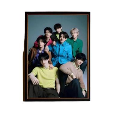 Imagem de E-ENHYPEN Kpop Man HD Art Poster Decoração De Parede Adesiva À Prova D