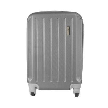 Imagem de Mala de Viagem Média ABS IKA Scorpion Cadeado Embutido Cinza M