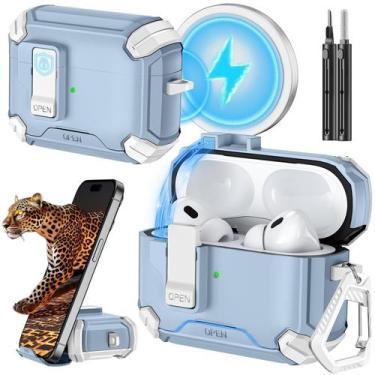Imagem de Capa com suporte de telefone e kit de limpeza para AirPods Pro - Ineso