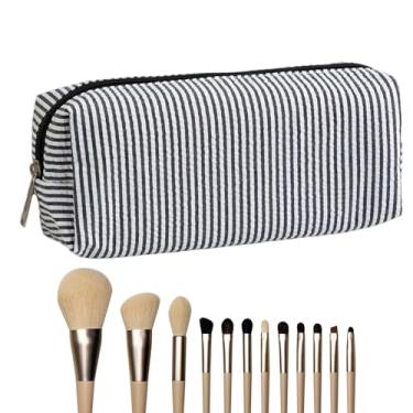 Imagem de Rrlihjgu Estojos Para Lápis - Organizador De Escritório Em Alfaiataria Para Estojo - Organizador Portátil para Material Escolar para Pincéis Maquilhagem Necessaire Diária Aula Arte Escritório Casa