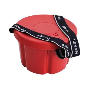 Imagem de IEUDNS Banco de trabalho de jardim, banco de trabalho agrícola com alças, apoio para os pés, de jardinagem para áreas externas, de acampamento para quintal,