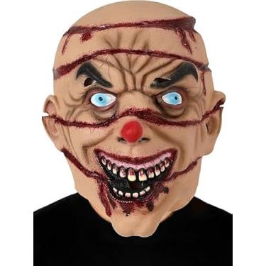 Imagem de Kuberas Zombie Mask Scary Walking Dead Vampire Head Mask Creepy Horror Evil Demon Realistic Bloody Halloween Masquerade Party Cosplay Costume Props for Adults