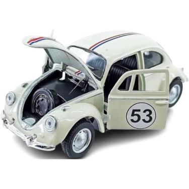 Imagem de Super Carrinho Fusca 1957 Ferro Fricção Metal Miniatura 53