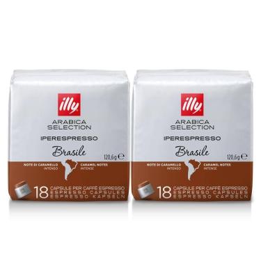 Imagem de 36 Cápsulas, Café Selection, Brasil Illy Iperespresso