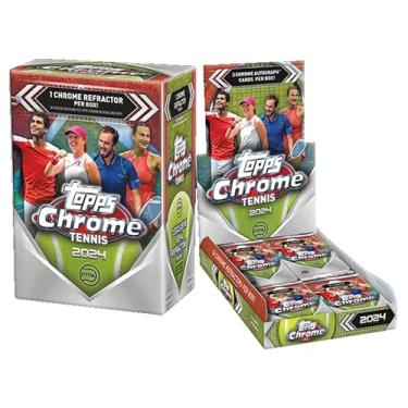 Imagem de Topps Caixa Blaster De Cartas Colecionáveis De Tênis Chrome 2024
