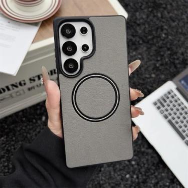 Imagem de Capa para Samsung Galaxy S25 S24 Ultra Plus e Samsung S23 S24 Fe S22 S25 Ultra (para S24Ultra/CINZA)