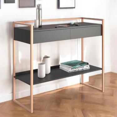 Imagem de Aparador De Sala Aparador Para Sala Aparador Buffet Preto Cobre