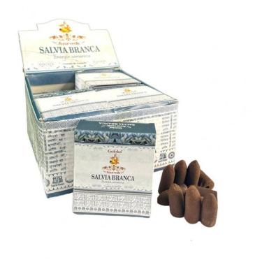 Imagem de Incensos Cascata Cone Goloka 120 Unidades - Selecione Aroma