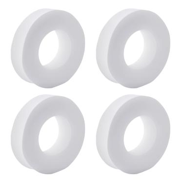 Imagem de Heran Pacote com 4 anéis de escalada para limpeza de piscina compatíveis com Dolphin Nautilus CC Plus M200 M400 M500 DX3 DX4 DX6 Sigma Premier, número de peça de substituição 6101611-R4, 3,22 x 1,65