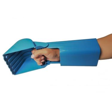 Imagem de Pá Escavadeira Manual Infantil para Areia, Plástico Resistente, Disponível em Azul, Rosa ou Vermelho, Design Anatômico, Ideal para Praia e Parquinho (AZUL)