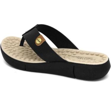 Imagem de Chinelo Modare Ultra Conforto Ortopédico 7142 em EVA ultramacio., Pret