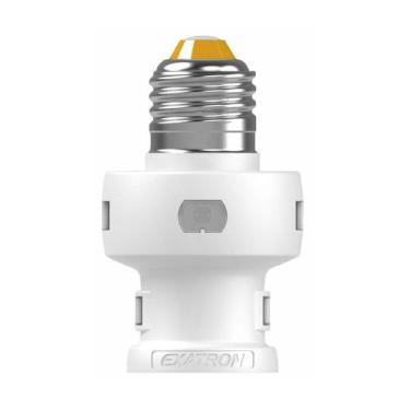 Imagem de Fotosoquete Relé Iluminação Luz Led E27 Bivolt Timer Base Giratória Ac