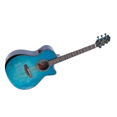 Imagem de Violão Eletroacústico 6 Cordas Waldman Gcex-1841 Bl