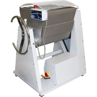 Imagem de Amassadeira Semirrápida Basculante 60kg Monofásica Mbi60 Gastromaq Masseira 60kg Epóxi 220v