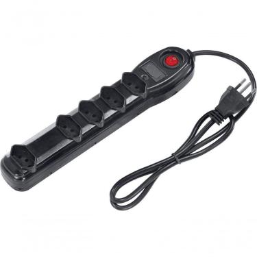 Imagem de Filtro De Linha 5 Tomadas Pp 0,75mm Comprimento 1mt