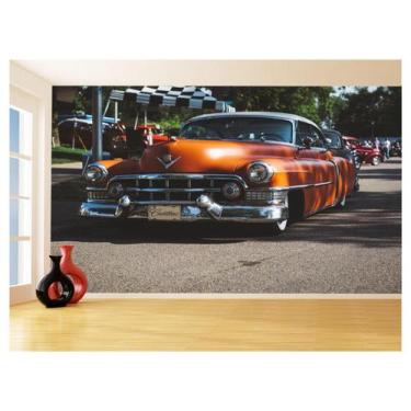 Imagem de Papel De Parede 3D Carro Antigo Clássico Vintage 3,5M Cxr24 - Você Dec