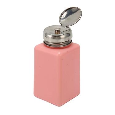 Imagem de Acouto Frasco Dispensador de Solvente Dissipativo Estático de 200ml Com Bomba Push Down Fácil Distribuição de Líquidos, Evita Respingos, Removedor de Esmalte Ideal, Loção e Removedor de Maquiagem
