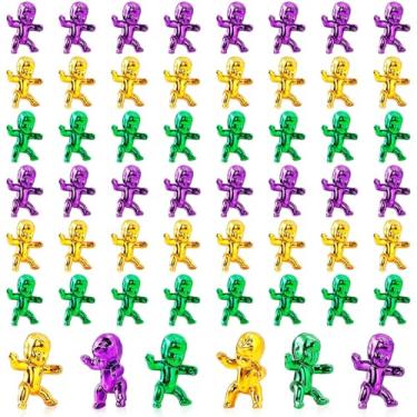 Imagem de 24 PCS King Cake Babies, Metallic Tiny Baby Figurines, Plastic Babies for Baby Shower, Ice Cube Game, Cake Decorations, Mardi Gras Party Favor Supplies (48)