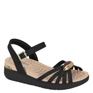 Imagem de Sandalia Ortopédica Feminina Confortável Modare 7151.137 - Creme Napa - 35-Feminino