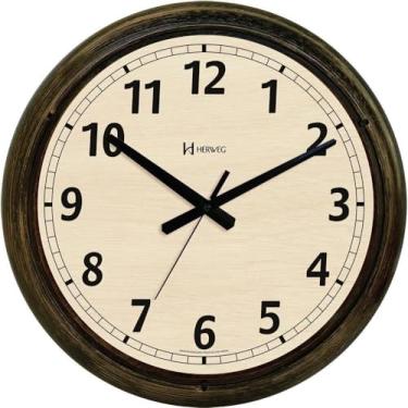 Imagem de Relógio de Parede Quartz Ouro Envelhecido