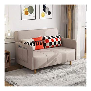 Imagem de pcagfaajmh Sofá cama dobrável confortável, sofá conversível 3 em 1, sofá-cama para crianças (tamanho: 150 cm) ()