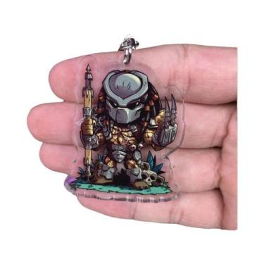 Imagem de Jogo Predator Xenomorph Alien Cosplay Fantasias, Acrílico Chaveiro Ace