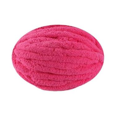 Imagem de Fio Grosso Multicolorido 250g Macio E Quente Para Tricô, Crochê, Cober
