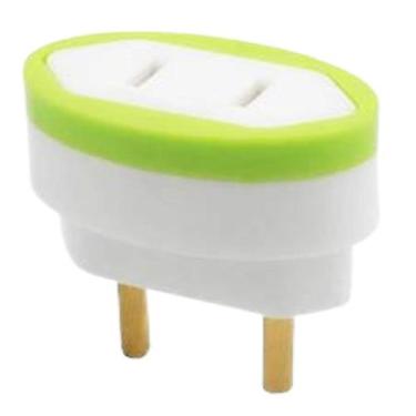 Imagem de Adaptador De Tomada 2 Pinos Chatos 1549 Sortida - Daneva