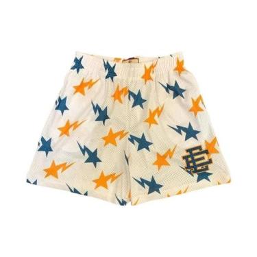 Imagem de Shorts De Malha Casuais De Verão Para Homens, Calças De Fitness Básica