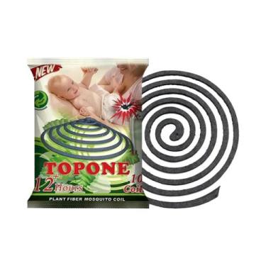 Imagem de 10 Unidades De Incenso Espiral Repelente De Mosquitos, Baratas E Mosca