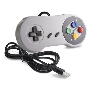 Imagem de CONTROLE JOYSTICK PARA SUPER NINTENDO USB PC