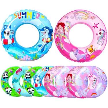 Imagem de 10 Boias para Crianças Média Meninas 80Cm Atacado Revenda - Goal Summe