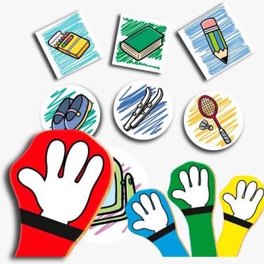 Imagem de Jogo Tapa No Alvo Objetos Brincadeira de Criança