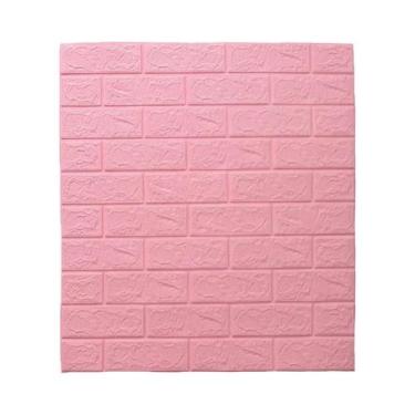 Imagem de Adesivo De Parede 3D Grande 70x77CM Em Espuma Autoadesiva À Prova d'Ág