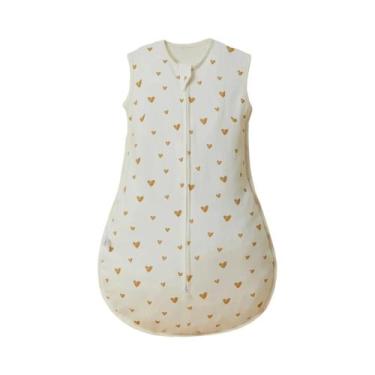 Imagem de Saco De Dormir Unissex Para Bebês Sem Mangas Em Algodão, Cobertor Maci