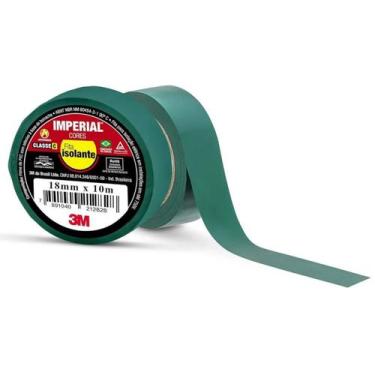Imagem de Fita Isolante Verde Imperial 18mmx10mt HB004298061 3M