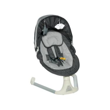 Imagem de Cadeirinha Musical de Balanço Bebê Encanto Gray - Galzerano, Cinza